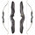 ANTUR Artus Morla - 65 pulgadas - 22-55 lbs - Arco recurvo Take Down