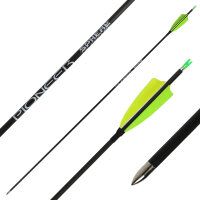 21-25 lbs | SPHERE Pioneer 4.2 - Carbon - Naturfedern - Spine 1000 | Länge: 31 Zoll