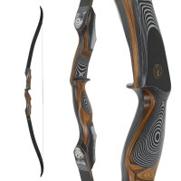 JACKALOPE - Onyx - 60-64 pulgadas - 30-50 lbs - Arco recurvo Take Down