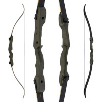[ESPECIAL] SET [DRAKE Recurve Bow - 16-42 lbs - 62-70 pulgadas - Arco para principiantes