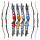 [ESPECIAL] SET [DRAKE Recurve Bow - 16-42 lbs - 62-70 pulgadas - Arco para principiantes