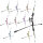 SANLIDA Miracle 10 Advanced - 26-40 lbs - ILF - Arco recurvo Take Down
