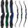 JACKALOPE Crystal - JLS - 62-64 pulgadas - Arco recurvo - 20-50 lbs