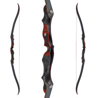 C.V. EDITION by SPIDERBOWS Condor - Rubin - 64 pulgadas - 30 lbs | CVX - Arco Recurvo Take Down | Mano derecha