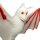 IBB 3D zorro volador albino - Blancanieves