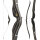 JACKALOPE - Obsidian Refined Tournament - 62 pulgadas - Arco recurvo One Piece - 25-45 lbs