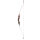 JACKALOPE - Red Beryl - Classic Tournament - 64 pulgadas - Arco recurvo One Piece - 25-45 lbs