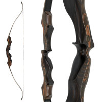 JACKALOPE - Tigerseye - Refined Tournament - 60-68 Zoll - 30-50 lbs - Take Down Recurvebogen