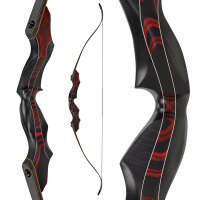 JACKALOPE - Red Beryl - Refined Tournament - 62-68 pulgadas - 30-50 lbs - Arco recurvo Take Down