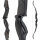 JACKALOPE - Obsidian - Classic Tournament - 62-64 pulgadas - 30-50 lbs - Arco recurvo Take Down