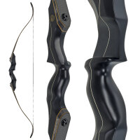 JACKALOPE - Obsidian Hunter - Tournament - 60 Zoll - 40 lbs - Take Down Recurvebogen | Rechtshand