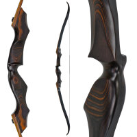 JACKALOPE - Amber HD - Torneo Refinado - 64-66 pulgadas - 25-45 libras - Take Down Recurve Bow
