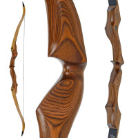 JACKALOPE - Amber HD - Torneo Refinado - 64-66 pulgadas - 25-45 libras - Take Down Recurve Bow
