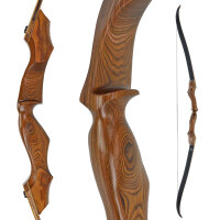 JACKALOPE - Amber HD - Torneo Refinado - 64-66 pulgadas - 25-45 libras - Take Down Recurve Bow