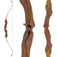 JACKALOPE - Amber HD - Torneo Refinado - 64-66 pulgadas - 25-45 libras - Take Down Recurve Bow