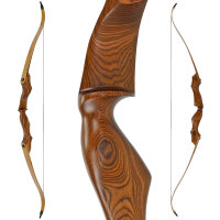 JACKALOPE - Amber HD - Torneo Refinado - 64-66 pulgadas - 25-45 libras - Take Down Recurve Bow