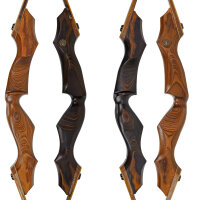 JACKALOPE - Amber HD - Torneo Refinado - 64-66 pulgadas - 25-45 libras - Take Down Recurve Bow