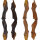JACKALOPE - Amber HD - Torneo Refinado - 64-66 pulgadas - 25-45 libras - Take Down Recurve Bow