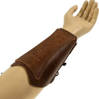 SPIDERBOWS Protector de brazo tradicional de cuero III