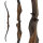 FALKENHOLZ Essence Palisander - Take Down Recurvebogen - 66 Zoll | Medium | 30,8 lbs | Rechtshand