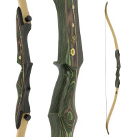 DRAKE Moss - 62-70 pulgadas - 16-42 lbs - Arco recurvo Take Down