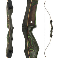 DRAKE Moss - 62-70 pulgadas - 16-42 lbs - Arco recurvo Take Down