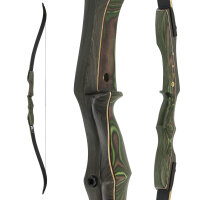 DRAKE Moss - 62-70 pulgadas - 16-42 lbs - Arco recurvo Take Down