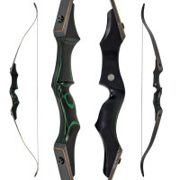 SPIDERBOWS Crow - 60-66 pulgadas - 25-50 libras - SWS - Take Down Recurve Bow