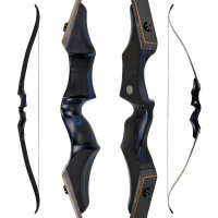 SPIDERBOWS Crow - 60-66 pulgadas - 25-50 libras - SWS - Take Down Recurve Bow