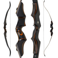 SPIDERBOWS Crow - 60-66 pulgadas - 25-50 libras - SWS - Take Down Recurve Bow