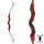 JACKALOPE - Red Beryl - 62 pulgadas - Speed - Refined Arco Recurvo Take Down - 25 lbs | Mano derecha