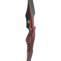 JACKALOPE Red Beryl Compact - 54 pulgadas - 15-30 lbs - Arco recurvo One Piece