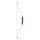 JACKALOPE Red Beryl Compact - 54 pulgadas - 15-30 lbs - Arco recurvo One Piece