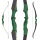 JACKALOPE - Malachite - 60 pulgadas - 30-60 lbs - Arco Recurvo Take Down | Mano derecha