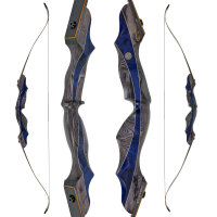 SPIDERBOWS Blizzard - 64-68 pulgadas - 25-50 libras - SWS - Take Down Recurve Bow