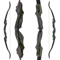 SPIDERBOWS Blizzard - 64-68 pulgadas - 25-50 libras - SWS - Take Down Recurve Bow
