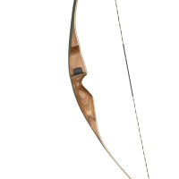 BEAR ARCHERY Green Glass Grizzly - 58 pulgadas - 30-60 lbs - Arco recurvo One Piece