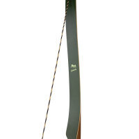 BEAR ARCHERY Green Glass Grizzly - 58 pulgadas - 30-60 lbs - Arco recurvo One Piece