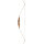 BEAR ARCHERY Green Glass Grizzly - 58 pulgadas - 30-60 lbs - Arco recurvo One Piece
