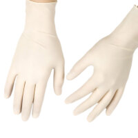 Guantes de látex para la fabricación de...