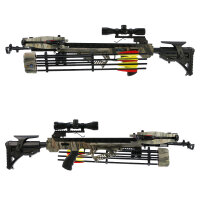 [DOUBLE TROUBLE] X-BOW FMA Scorpion I - 375 fps / 175 lbs - Compound crossbow | Color: Negro + Supersonic ¡gratis!