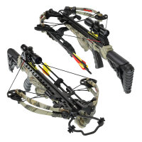 [DOUBLE TROUBLE] X-BOW FMA Scorpion I - 375 fps / 175 lbs - Compound crossbow | Color: Negro + Supersonic ¡gratis!