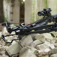 [DOUBLE TROUBLE] X-BOW FMA Scorpion I - 375 fps / 175 lbs - Compound crossbow | Color: Negro + Supersonic ¡gratis!