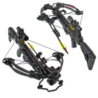 [DOUBLE TROUBLE] X-BOW FMA Scorpion I - 375 fps / 175 lbs - Compound crossbow | Color: Negro + Supersonic ¡gratis!