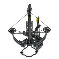[DOUBLE TROUBLE] X-BOW FMA Scorpion I - 375 fps / 175 lbs - Compound crossbow | Color: Negro + Supersonic ¡gratis!