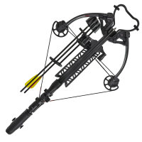 [DOUBLE TROUBLE] X-BOW FMA Scorpion I - 375 fps / 175 lbs - Compound crossbow | Color: Negro + Supersonic ¡gratis!