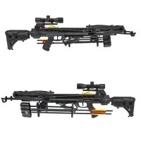 [DOUBLE TROUBLE] X-BOW FMA Scorpion I - 375 fps / 175 lbs - Compound crossbow | Color: Negro + Supersonic ¡gratis!