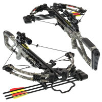 SET X-BOW FMA Scorpion II - 370 fps / 185 lbs - Ballesta compuesta | Color: Negro