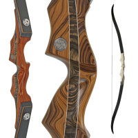 SPIDERBOWS - Hawk - SWS - 60-66 pulgadas - 25-50 libras - arco recurvo desmontable