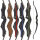 SPIDERBOWS - Hawk - SWS - 60-66 pulgadas - 25-50 libras - arco recurvo desmontable